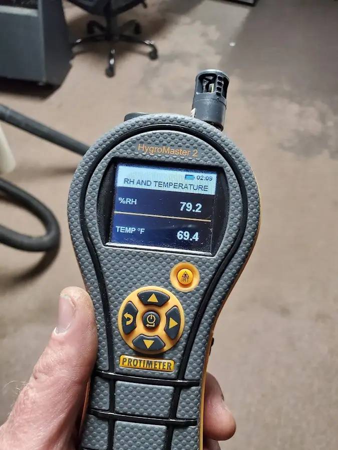 Moisture meter humidity assessment for Fire & Smoke Damage Restoration in Ripley